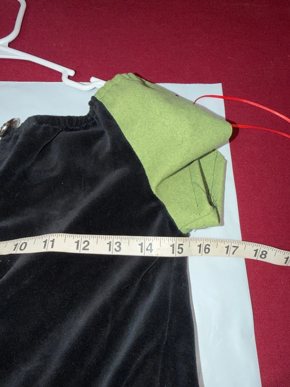 Princess ANNA black Green Yellow Coronation Dress, Disney Theatre, GIRLS Size XL